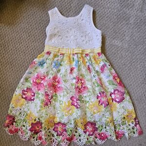 Bonnie Jean 》 girl's floral dress